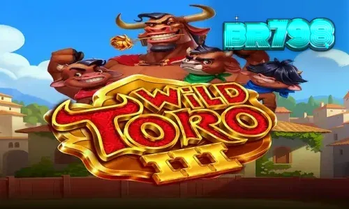 Wild Toro 3 slot game interface featuring the iconic bull character in a Spanish street setting.